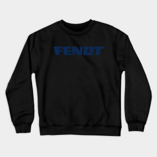 Fendt Logo Text blue Crewneck Sweatshirt